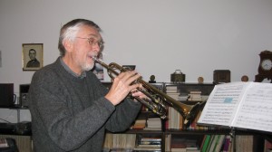 Kurt with Trumpet